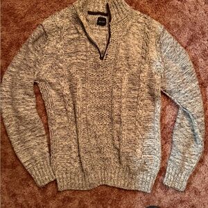 Buckle knit sweater